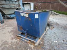 1.5 Cubic Metre Tipping Skip To Suit Forklift