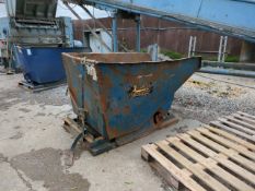 1.5 Cubic Metre Tipping Skip To Suit Forklift