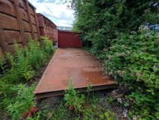 Hooklift Flat Skid Body 20ft x 8ft