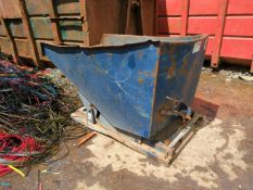 1.5 Cubic Metre Tipping Skip To Suit Forklift