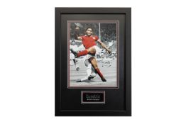 Eusebio Signed Picture