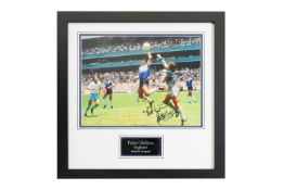 Peter Shilton Signed picture