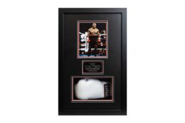 Mike Tyson Signed Boxing Glove