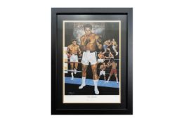 Muhammad Ali Signed Print Limited Edition