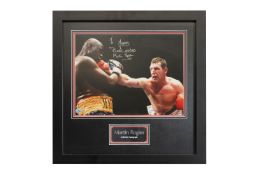 Signed Martin Rogan Photo