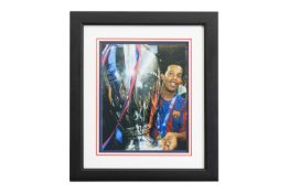 Ronaldinho Signed Picture