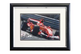Michael Schumacher Signed Picture