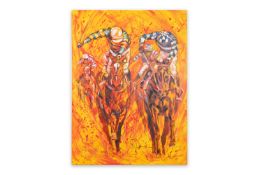 Canvas of Get Me Out of Here and Menorah Supreme Novice Hurdle 2010