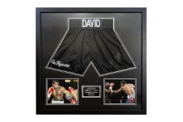 David Haye Signed Boxing Shorts