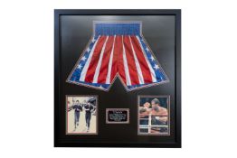 Tommy Morrison Signed Boxing Shorts