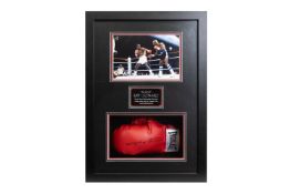 Sugar Ray Leonard Signed Boxing Glove