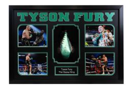 Tyson Fury Signed Speed Ball