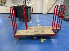 Pair Of Warehouse Gondola Trolleys