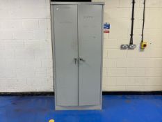 Pair Of Metal Storage Cabinets