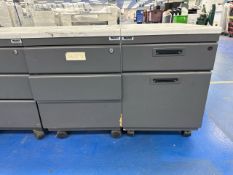 Project Wooden Drawer Units x2