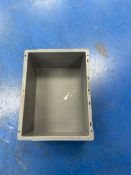 A Pallet Of Approximately 100 Heavy Duty Storage Tubs/Boxes/Totes