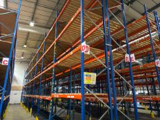 16 Bays of Back To Back Boltless Pallet Racking