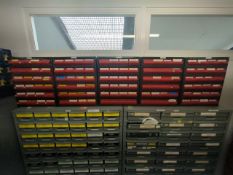 5 x Small Parts Cabinet