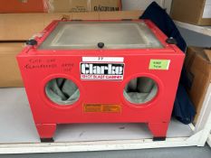 Clarke Shot Blast Cabinet