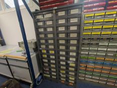 Electrical Spares and Components Filing Cabinet .