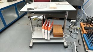 Mobile Adjustable Desk x 3
