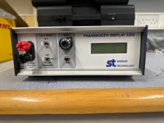 Sensor Technology Transducer Display E202