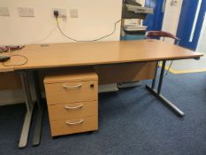 2 x Desk & Desk Tidy