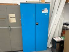 Metal Cabinet and Contents