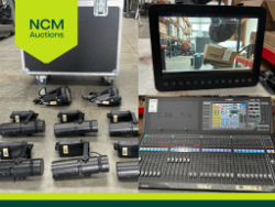 Specialist AV & Lighting Equipment Direct From GAME Due To Closure - To Inc - Mixing Consoles, SuperWorkstations, Lighting, Amplifiers & More