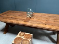 Highly Unique, Large 10Cm Molten Glass Bowl On Rootwood StandÊ (Please Note Every One Is Different D