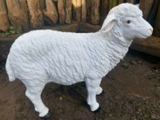 New Resin Lamb Figure
