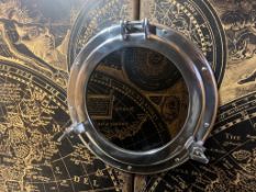 Boxed New Nickel Porthole MirrorÊ