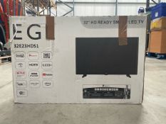 EGL 32” HD Ready Smart LED TV