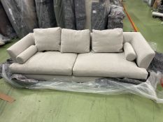 Larsen 3 Seat Sofa In Shell Heathland Weave