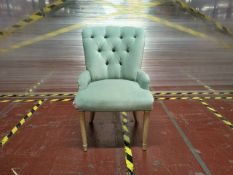 Cushion Button Chair