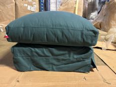 Otto Large Rectangular Footstool