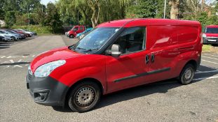 NO RESERVE - 2017, VAUXHALL COMBO VAN - Direct from Stoke Council (FG67 KLE) - 47,399 miles