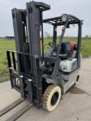 2007, NISSAN - 1.8 Tonne Gas Forklift (container / triple mast - 6240 hours)