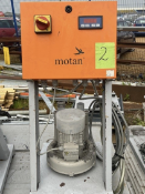 Motan 3 phase vac pump & controller. 0.9kw blower 415v. HLB-GEBLASE
