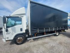 2018 (LN18CAU) Isuzu N75.190 7.5t Curtain Tail-lift - LORRY / TRUCK (286,419 km's)