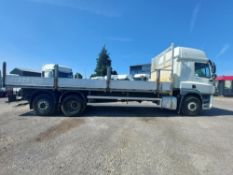 2018 (DK18HYO) DAF FAR C340 26t 8M Dropside C/W Moffet Mounting Kit (512,996 km's)