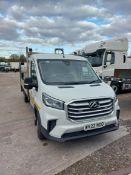 2022 (WV22NDO) Maxus Deliver 9 (VAN) LWB chassis TM Dropside Body TL (67,608 miles)