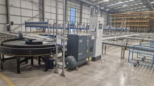 Conveyor - Assembly Handling Line with ATLAS COPCO - GX3 FF Included)
