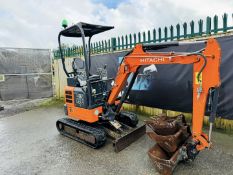 2020, HITACHI ZX19U-6 EXCAVATOR (1,479 hours - 3 x Buckets - CE Marked)