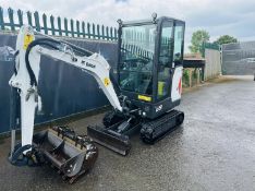 2020, BOBCAT E19 EXCAVATOR (2304 hours) - Key Code Start