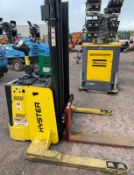 2018 - HYSTER - S1.5C Electric Pedestrian Stacker (2 stage mast - charger)