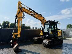 2018 - JCB JS131 LC+ EXCAVATOR (4655 hours, Hydro Quick Hitch)