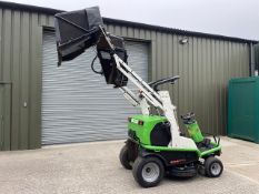 2017 - ETESIA HYDRO 124DX HIGH TIP RIDE ON MOWER (4 x 4)