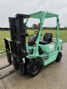 2002, MITSUBISHI - 2.5 Tonne Diesel Forklift Truck (container spec - 9000 hours)