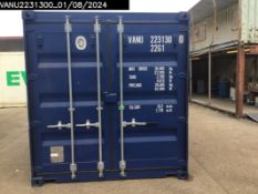 One Trip 20ft Shipping Container (2024 Build) - VANU2231300